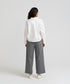 Women's Raw Edge Cropped Shirt